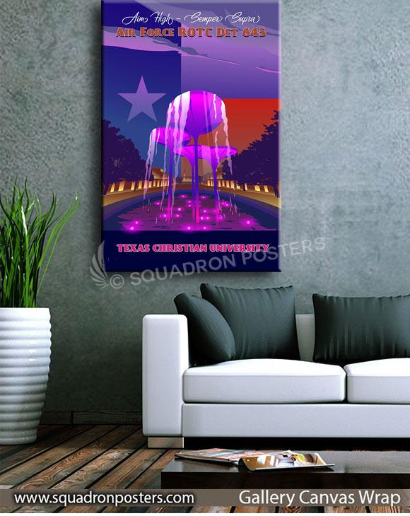 Texas Christian University AFROTC Det 845 Art Squadron Posters