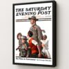 The Saturday Evening Post Feb 22nd 1919 Art