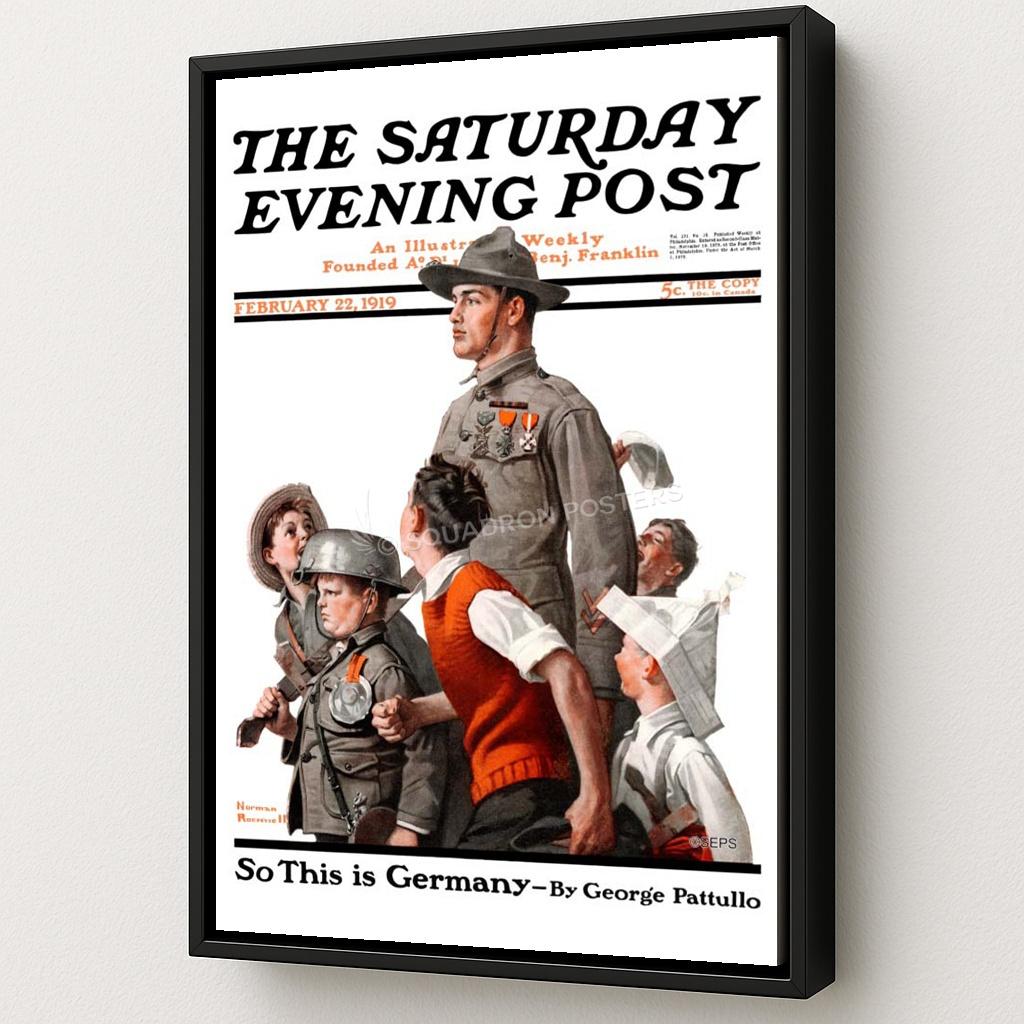 The Saturday Evening Post Feb 22nd 1919 Art