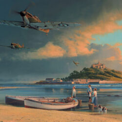 The original "The Western Front" WWII art by Robert Taylor