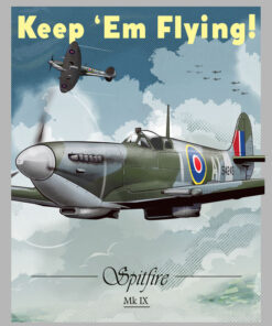 Through the Ages Spitfire Art