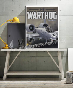 Through The Ages A-10 Warthog SP00649 canvas-vintage-retro-print