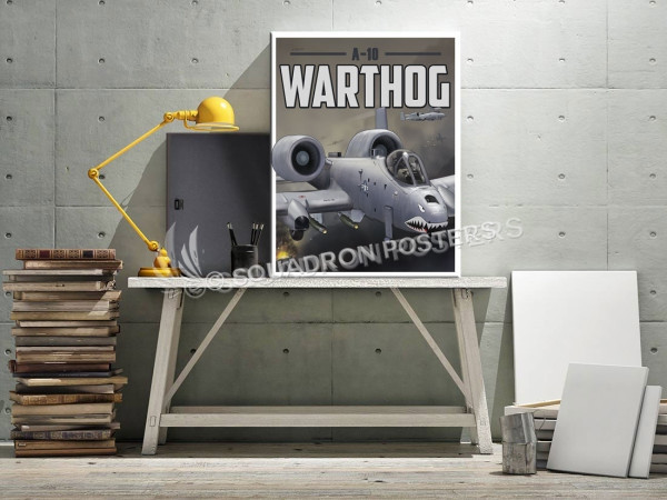 Through The Ages A-10 Warthog SP00649 canvas-vintage-retro-print