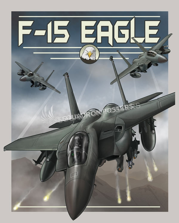 Through The Ages F-15 Eagle SP00724 feature-vintage-print