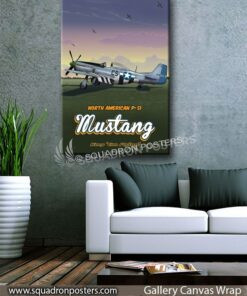 Through_The_Ages_P-51_Mustang_SP00951-squadron-posters-vintage-canvas-wrap-aviation-prints