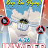 Through the Ages A-26 Invader Art
