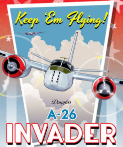 Through the Ages A-26 Invader Art
