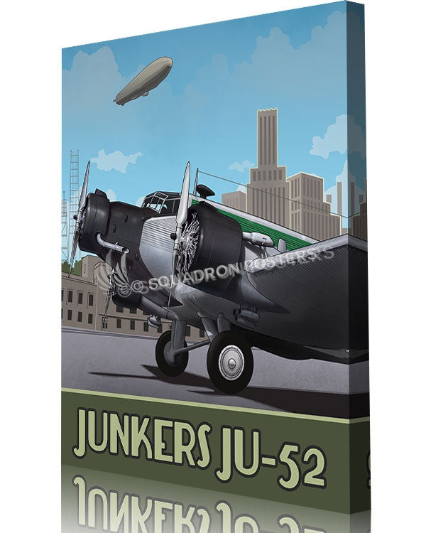 Through_the_Ages_JU-52_Junkers_SP00993-aircraft-prints-posters-vintage-art