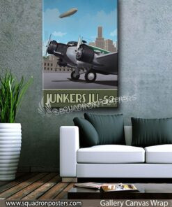 Through_the_Ages_JU-52_Junkers_SP00993-squadron-posters-vintage-canvas-wrap-aviation-prints