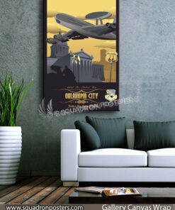 Tinker_E-3_552d_Air_Control_Wing_SP00831-squadron-posters-vintage-canvas-wrap-aviation-prints