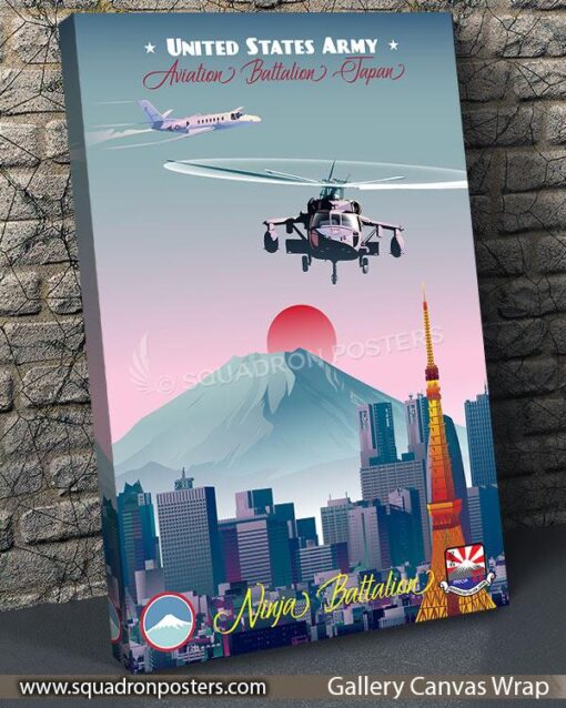 Tokyo Japan USAAB Ninjas - Squadron Posters