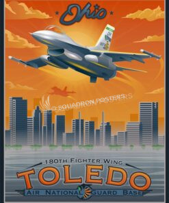 Toledo F-16 180FW SP00728 feature-vintage-print