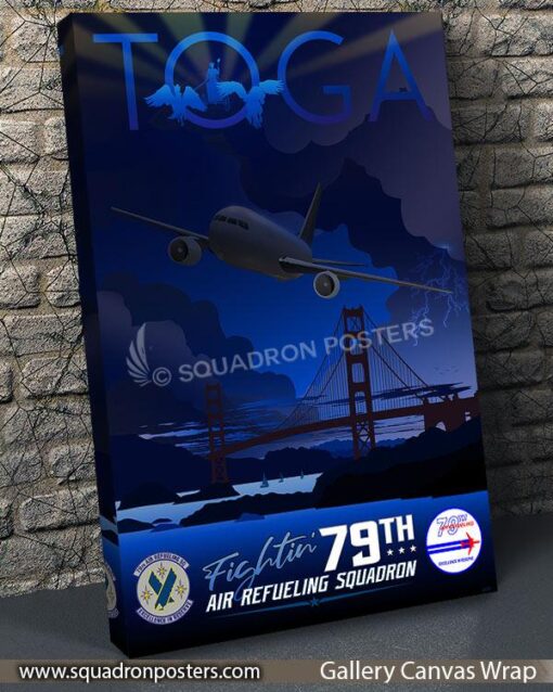 Travis AFB 79th ARS Art - Squadron Posters