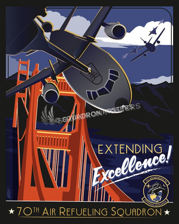 Travis_AFB_KC-10_KC-135_70th_ARS16x20_FINAL_Sam_Willner-SP01670Mfeatured-aircraft-lithograph-vintage-airplane-poster