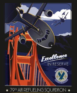 Travis AFB KC-10 KC-135 79th ARS Art