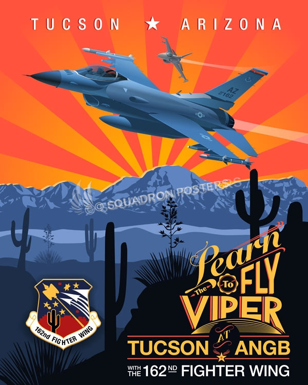 Tuscon ANG Base F16 162nd SP00645 feature-vintage-print