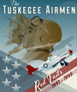Tuskegee Airmen Red Tails SP00661 feature-vintage-print