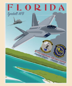 Tyndall-AFB-F-22-T-38-43d-FS-2d-FS-featured-aircraft-lithograph-vintage-airplane-poster.jpg