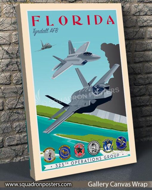 Tyndall AFB 325th Operations Group - Squadron Posters
