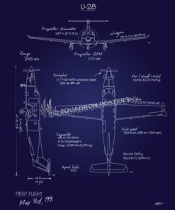 U-28 Blueprint Art