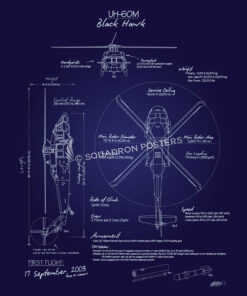 UH-60M Black Hawk Blueprint