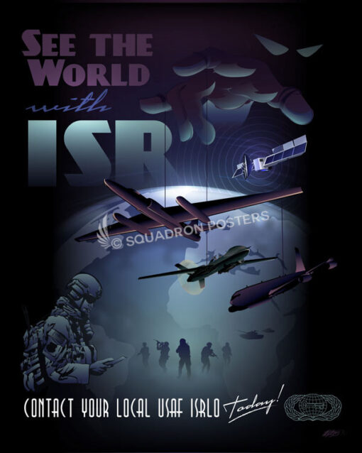 USAF ISRLO - Squadron Posters
