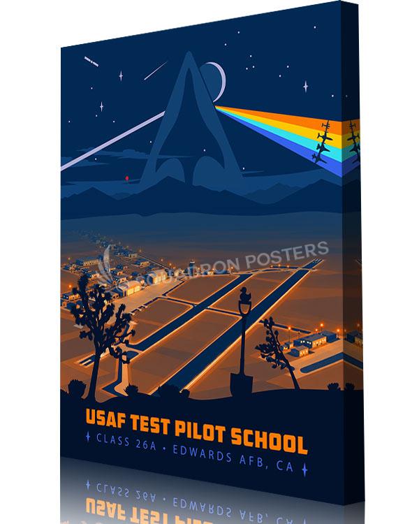 USAF Test Pilot School Class 26A Art