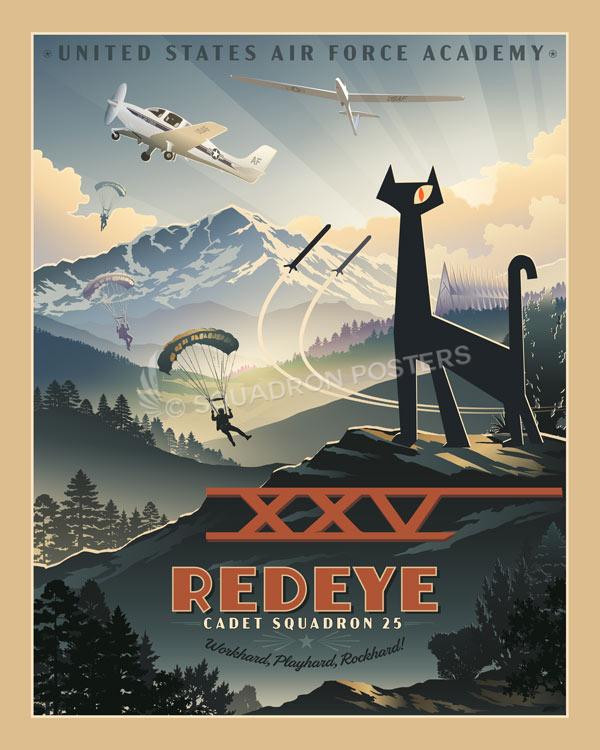 USAFA Cadet Squadron 25 Art