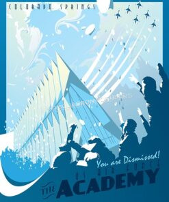 U.S. Air Force Academy Graduates Art by - Squadron Posters!