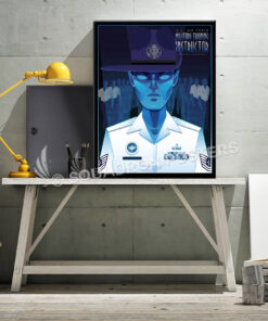 USAF MTI Female SP00721 canvas-vintage-retro-print