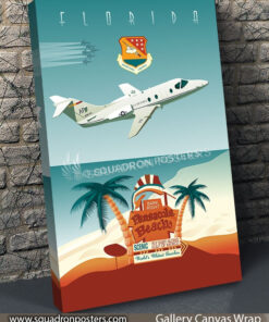 ✨送料無料　訳あり　5TH AIR  FORCE　ポスター？ AF CSO T-1 Pensacola, 479th Flying Training Group - Squadron Posters
