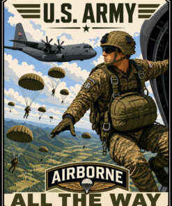 U.S. Army Airborne Art by Squadron Posters!