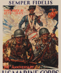 USMC 186th Anniversary Historic Art