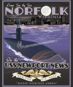 Norfolk Virginia USS Newport News (SSN-750)