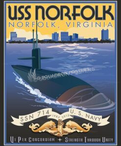 Norfolk Virginia USS Norfolk (SSN-714)