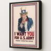 Uncle Sam I Want You Historic Art