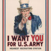 Uncle Sam I Want You Historic Art