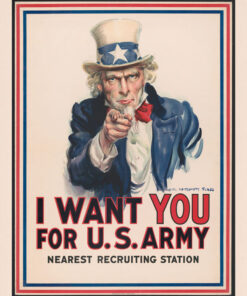 Uncle Sam I Want You Historic Art