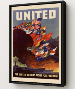 The United Nations Fight for Freedom Art