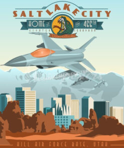 Hill AFB F-16 466th FS Diamondbacks