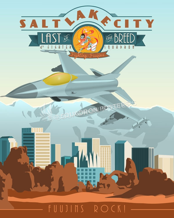 Utah_F-16_4th_FS_SP00846-featured-aircraft-lithograph-vintage-airplane-poster-art