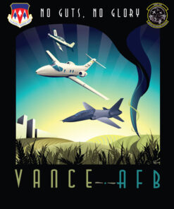 Vance AFB 71st FTW AOP poster art
