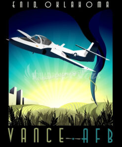 Vance AFB T-37 Tweet aviation art by - Squadron Posters!