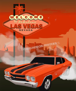 las-vegas-chevelle-auto-drive-poster-art-print-gift