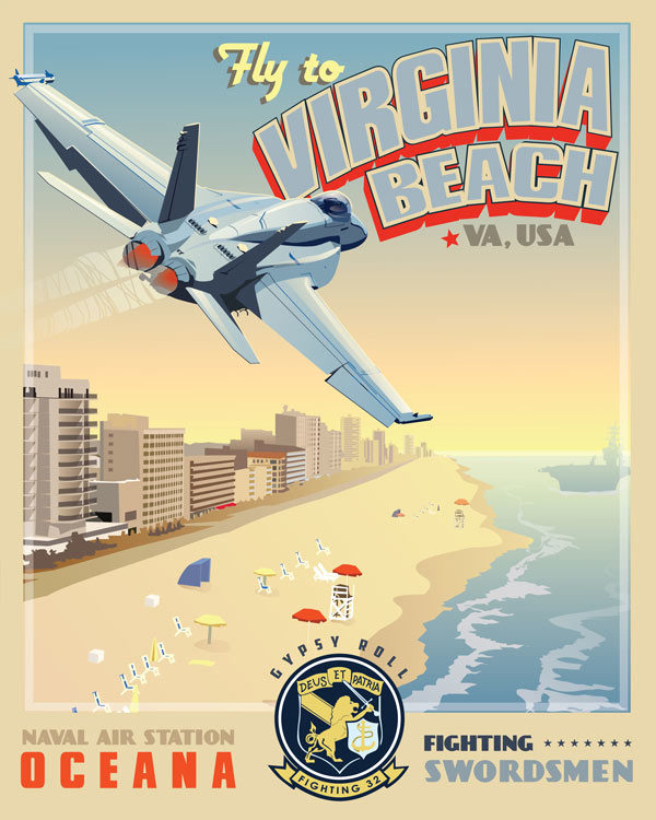 Virginia_Beach_FA-18_VFA-32_16X20_FINAL_ModifyMS_SP02173Mfeatured-aircraft-lithograph-vintage-airplane-poster-art