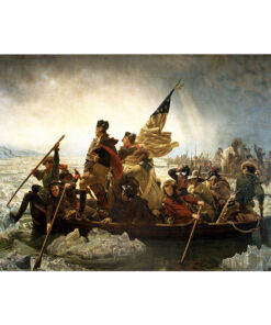Washington Crossing the Delaware by Emanuel Leutze 1851