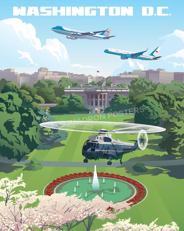 Washington-D.C.-Presidential-Airlift-VC-25-VH-3-featured-aircraft-lithograph-vintage-airplane-poster.jpg
