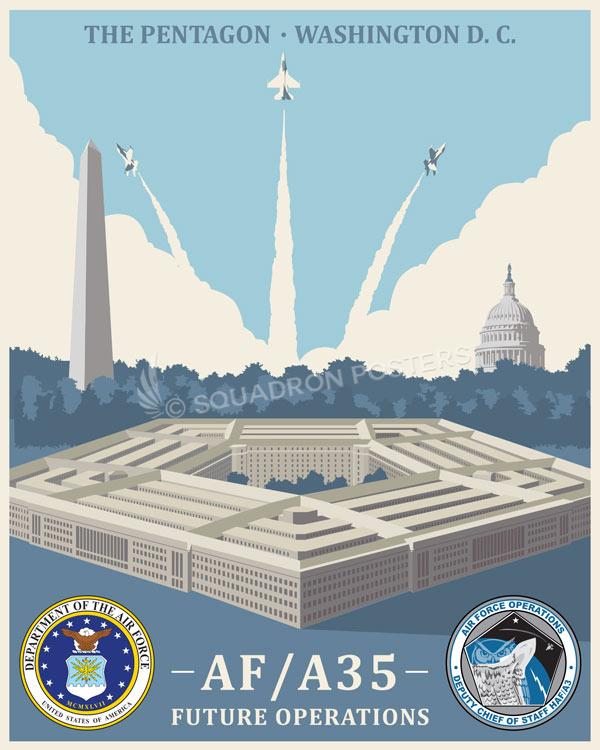 Washington DC The Pentagon AF_A35 Future Operations Art