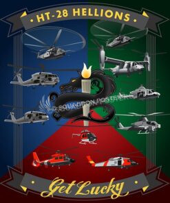 Whiting Field Helos HT-28 16x20 SP00497-vintage-military-aviation-travel-poster-art-print-gift