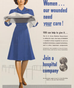 Women Our Wounded Need Your Care Historic Art